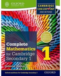 Complete Mathematics for Cambridge Lower Secondary 1 (First Edition) - Codex Books Online