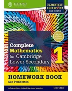 Complete Mathematics for Cambridge Lower Secondary Homework Book 1 (First Edition) - Pack of 15 - Codex Books Online
